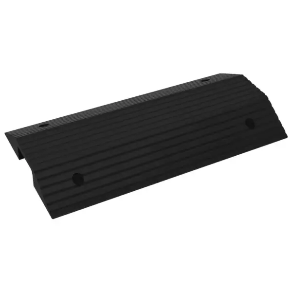 Kummist lävepaku kaldteed ratastoolile, 2 tk, must, 80 x 40 x 8 cm – 3