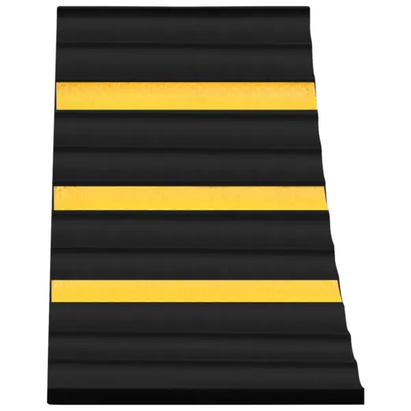 Kummist tõkiskingad autole, libisemiskindlad, 2 tk, must ja kollane, 29 x 16 x 19 cm – 4