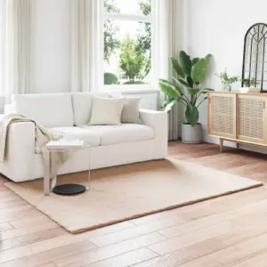 Libisemiskindel kunstkarusnahkne küülikukarva vaip Olite, pruunikashall, 120 x 170 cm