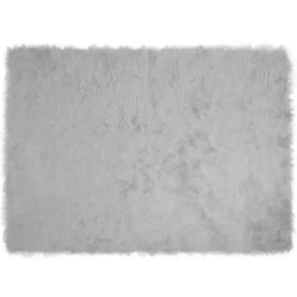 Kunstlambanaha efektiga kõrge karvaga vaip Tafalla, hall, 160 x 230 cm, polüester – 2