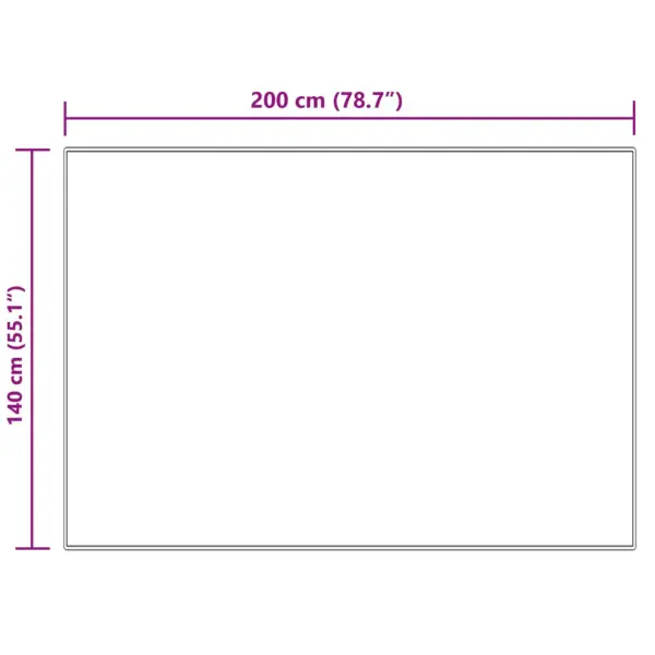 Kreemjas kunstlambanaha vaip Tafalla, polüester, 140 x 200 cm – 10