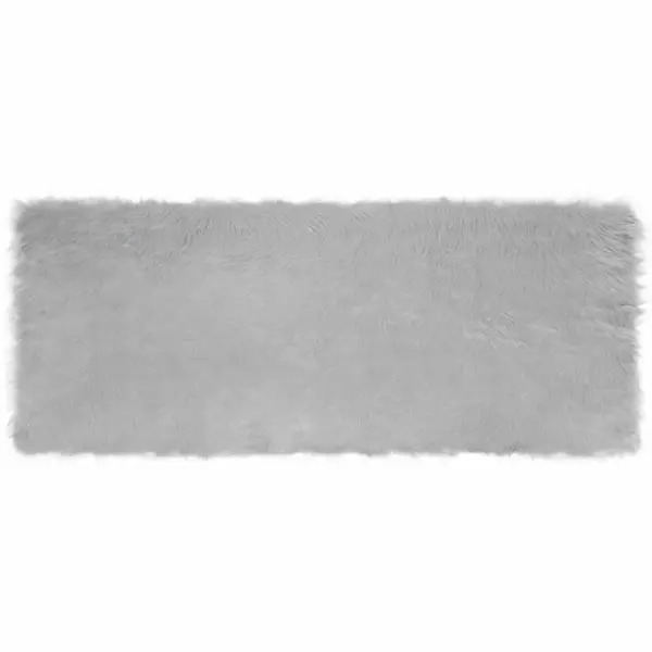 Kunstlambanaha vaip Tafalla, hall, 80 x 200 cm, polüester – 2