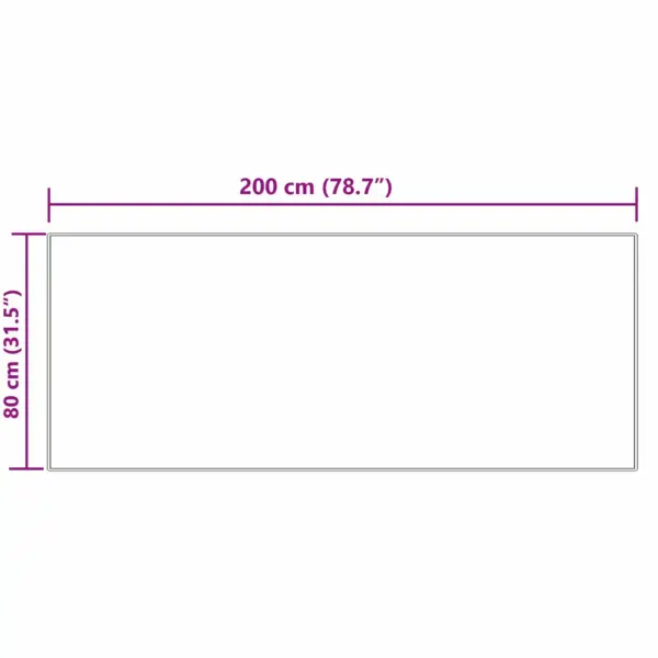 Kreemjas kunstlambanaha vaip Tafalla, kõrge karvaga, 80 x 200 cm, polüester – 10