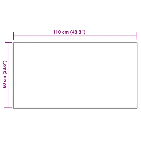 Kunstlambanahast vaip Tafalla, kreemjas, kõrge karvaga, 60 x 110 cm, polüester – 10