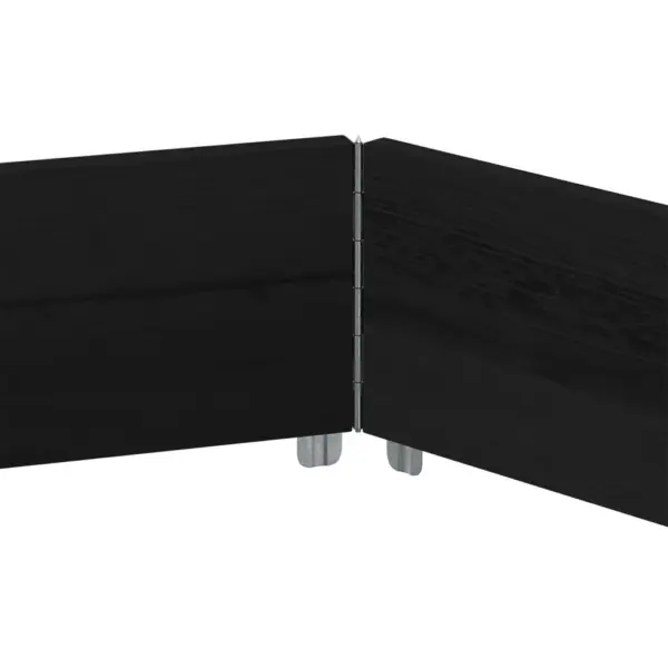 Kuusnurkne taimekast, must männipuit, 160 x 160 x 21,5 cm – 5