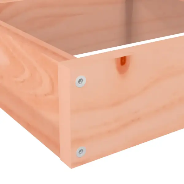 4-tasandiline L-kujuline aia lillekast, töötlemata douglaspuit, 106 x 104,5 x 36 cm – 7