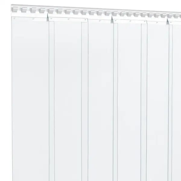 Läbipaistev PVC uksekardin riba­rull, 300 mm x 2,6 mm, 10 m – 3