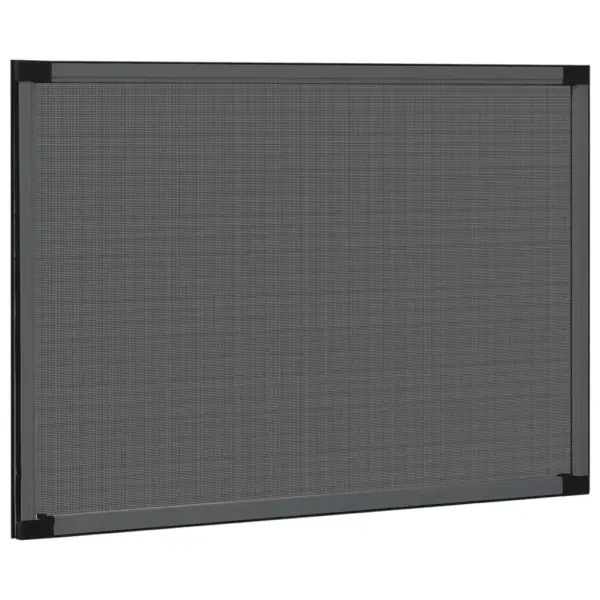 Laiendatav putukavõrk aknale alumiiniumraamiga, antratsiithall, (100–193) x 75 cm – 3