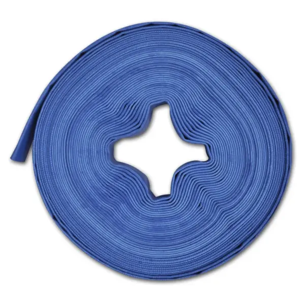 Paindlik lame tuletõrjevoolik, sinine PVC, 25 m, 1 tolli (25 mm) – 3