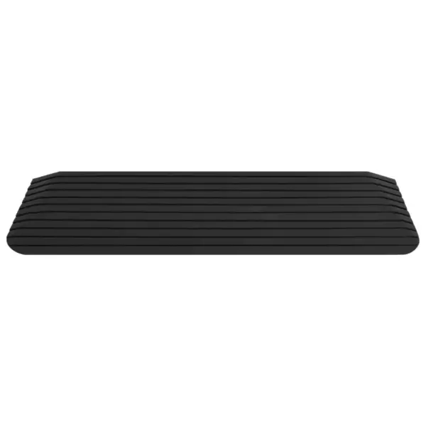 Kummist lävepaku kaldteed ratastoolile, 2 tk, must, 110 x 32 x 3,8 cm, kandevõime 5 t – 5