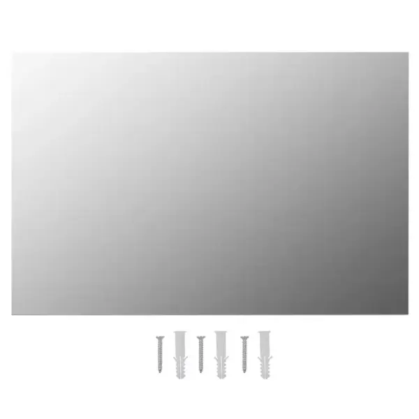 LED-tuledega seinapeegel reguleeritava valgusega, ristkülikukujuline, hõbedane, 60 x 40 cm – 8