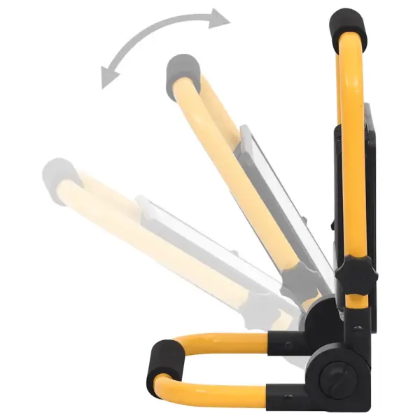 Käepidemega LED töölamp, 50 W, külm valge, 3500 lm, must-kollane – 7