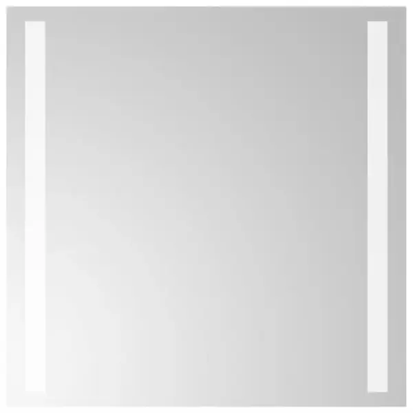 LED vannitoapeegel IP65 kaitseastmega, USB, 40 x 40 cm – 2