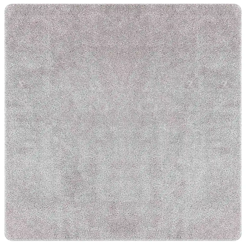 Libisemiskindel hall shaggy vaip, polüpropüleen, 200 x 200 cm