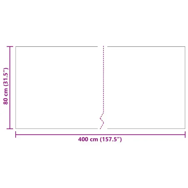 Libisemiskindel koridorivaip antratsiit, kangas, 80 x 400 cm – 8