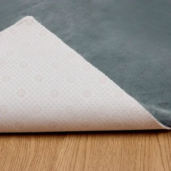 Libisemiskindel kunstkarusnahast vaip Olite, antratsiit, 80 x 250 cm – 8