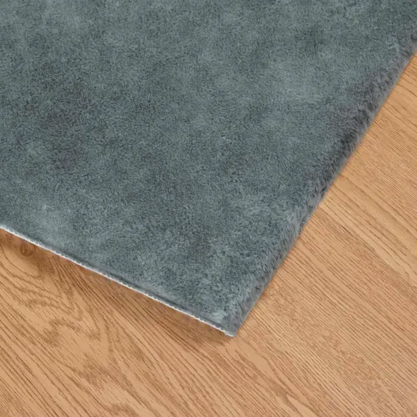 Libisemiskindel kunstküüliku karva vaip Olite, antratsiit, 160 x 230 cm – 7