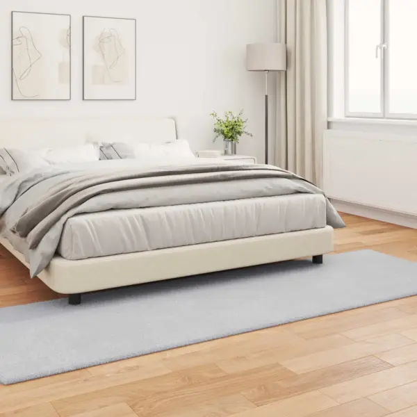 Libisemiskindel kunstküülikukarva vaip Olite, hall, 80 x 250 cm – 4