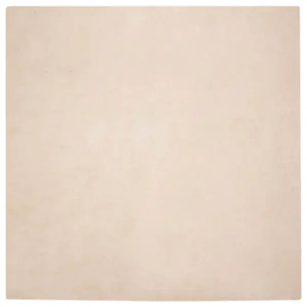 Libisemiskindel küülikukarva kunstkarusnahast vaip Olite, pruunikashall, 200 x 200 cm – 2