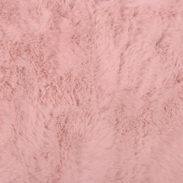 Libisemiskindel kunstküülikukarva vaip Olite, roosa polüester, 160 x 230 cm – 9