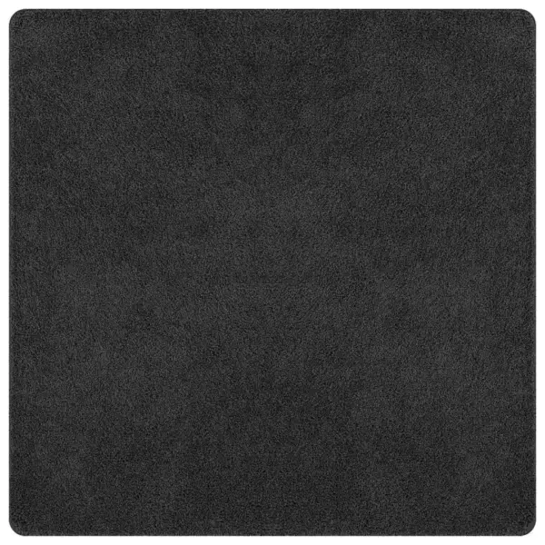Libisemiskindel shaggy vaip, tumehall, 200 x 200 cm, polüpropüleen, lateksist põhjaga – 2