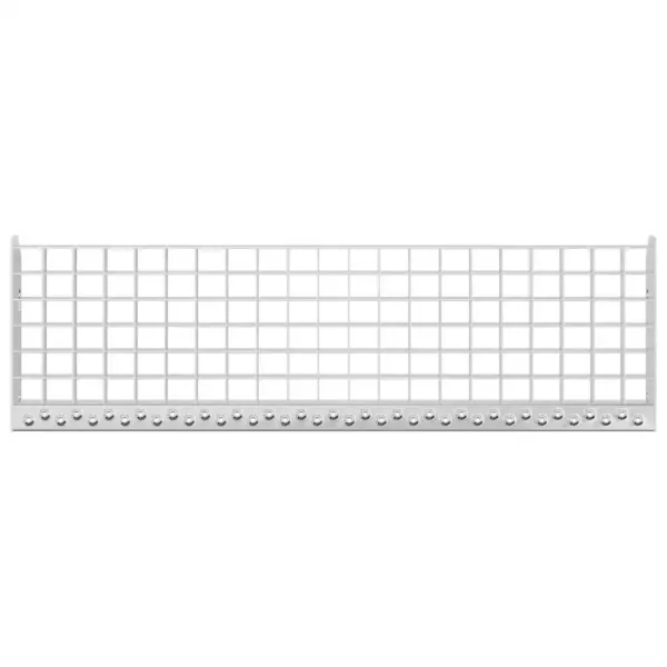 Libisemiskindel võrest trepiaste, tsingitud teras, 80 x 24 x 7 cm – 7