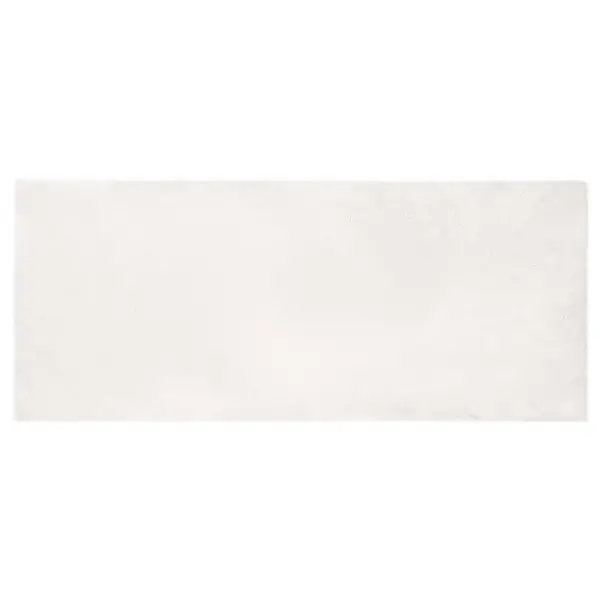 Libisemiskindel kunstkarusnahast küülikukarva vaip Olite, valge, polüester, 100 x 200 cm – 2