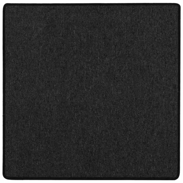 Libisemisvastane kandiline vaip, antratsiit, 100 x 100 cm, 100% polüpropüleen – 2