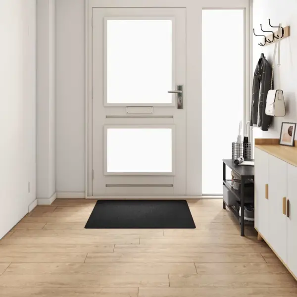 Libisemisvastane kandiline vaip, antratsiit, 100 x 100 cm, 100% polüpropüleen – 3