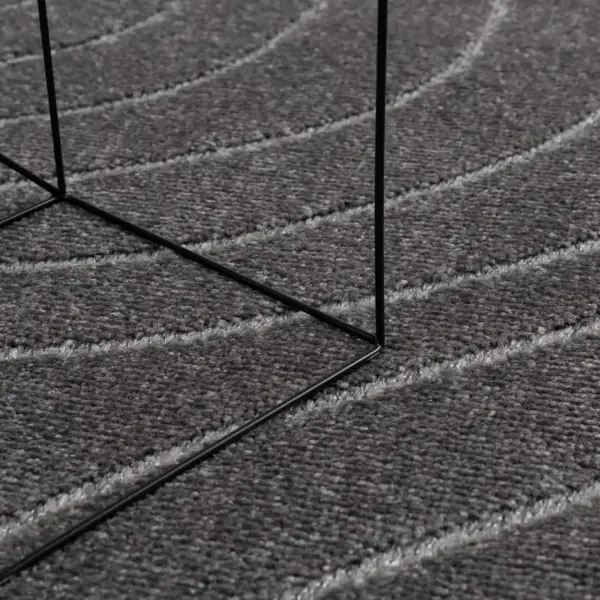 Libisemisvastane põrandavaip Palmeras, antratsiit, 170 x 120 cm, polüester – 6