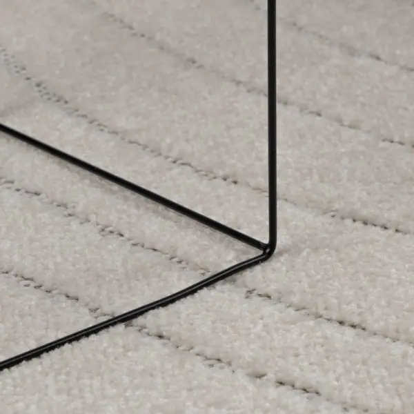 Libisemisvastane kandiline vaip Palmeras, kreem, 200 x 200 cm, polüester – 6