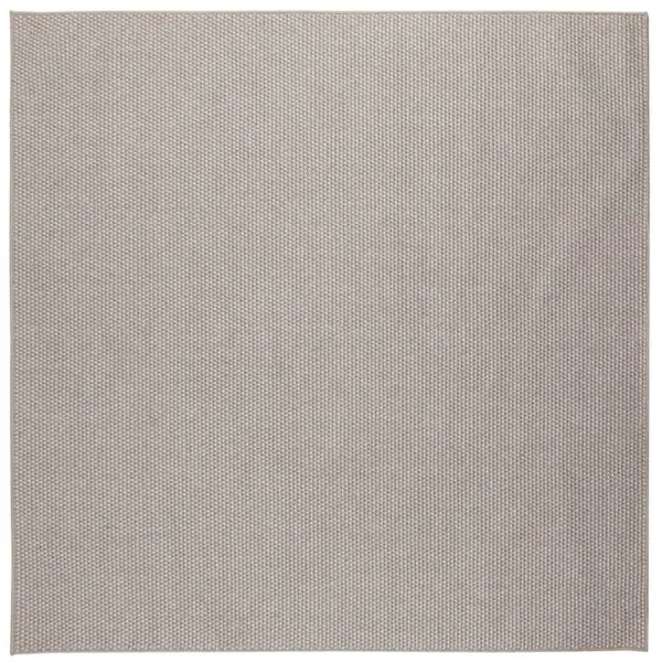 Libisemisvastane põrandavaip Lugo, kandiline, kreem ja taupe, 240 x 240 cm, polüester – 2