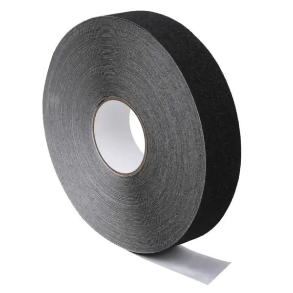Libisemisvastane iseliimuv teip treppidele ja kaldteedele, must PVC, 5 cm x 50 m – 6