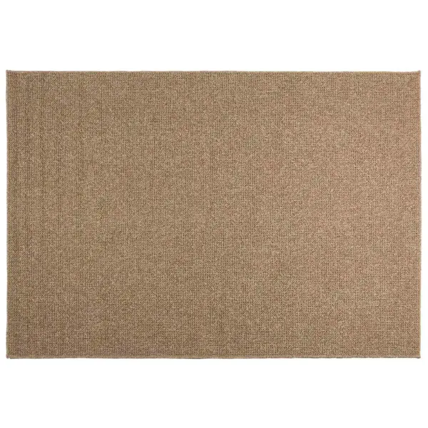 Libisemisvastane ristkülikukujuline vaip Agira, neutraalne pruun polüester, 340 x 240 cm – 2