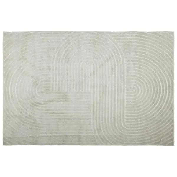 Libisemisvastane ristkülikukujuline vaip Palmeras, roheline, polüester, 230 x 160 cm – 2