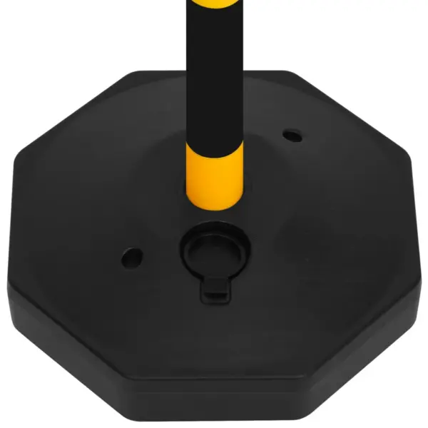 Liikluspiirde postikomplekt plastketiga, 10 m, kollane-must, 2 posti – 6