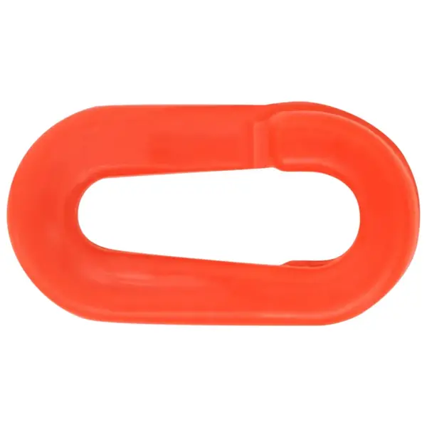 Liikluspostide komplekt ketiga, 10 tk, PE, 75 cm, punane-hõbedane – 8