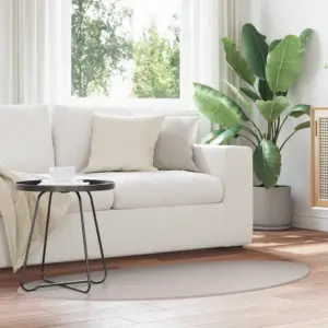 Libisemiskindel polüestervaip Huarte, liivakarva, 80 x 150 cm