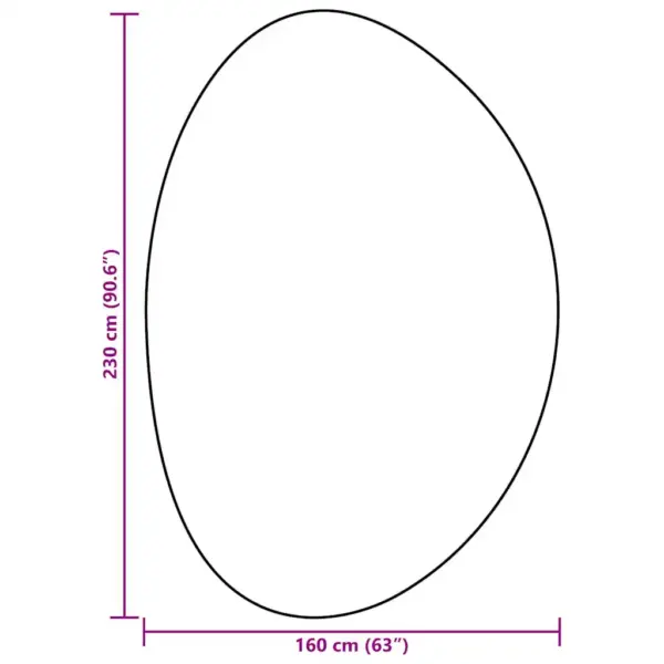 Liivakarva libisemiskindel polüester vaip, keskmise karvapikkusega, 160 x 230 cm – 10