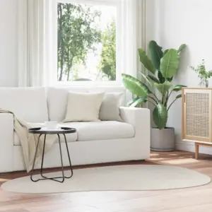 Liivakarva libisemiskindla põhjaga polüester alavaip HUARTE, 140 x 200 cm