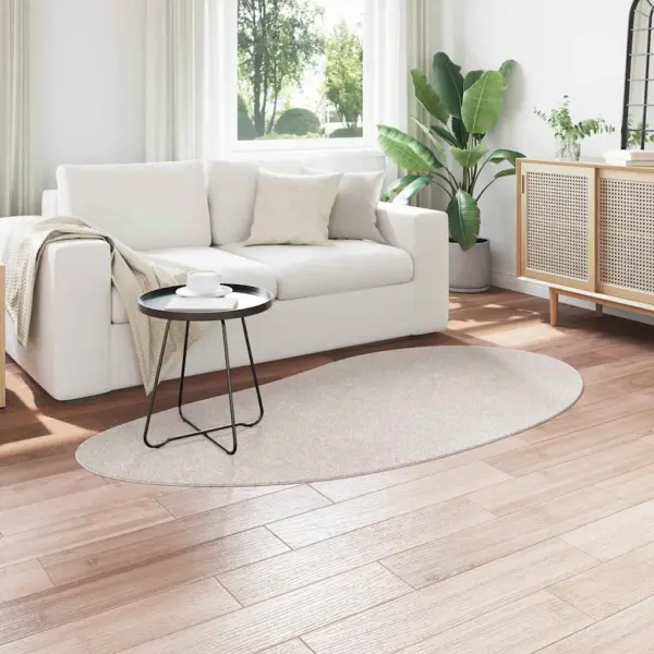 Liivakarva polüester vaip HUARTE, libisemiskindla põhjaga, 100 x 200 cm – 3