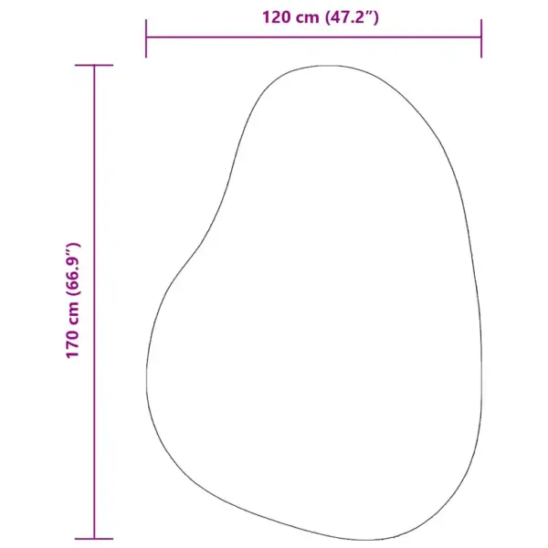 Libisemiskindel liivakarva vaip Huarte, polüester, 120 x 170 cm – 10