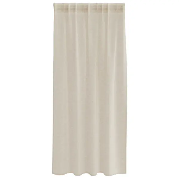 Liivakarva voile-kardinad, 2 tk, polüester, 175 x 140 cm - 4