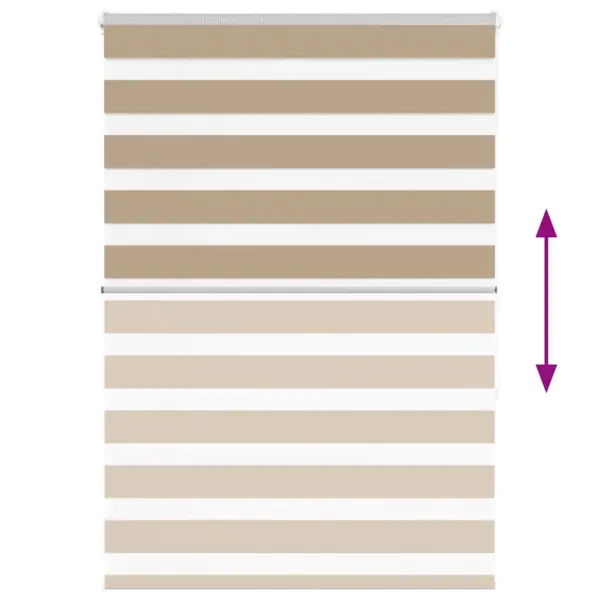 Liivapruun sebraruloo päev ja öö, 110 x 150 cm, 100% polüester – 5