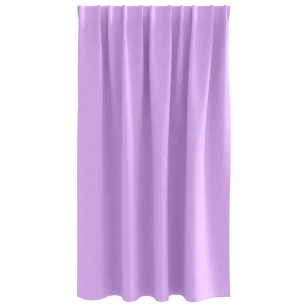 Lillad pimendavad kardinad, 2 tk, 140 x 140 cm, polüester – 4