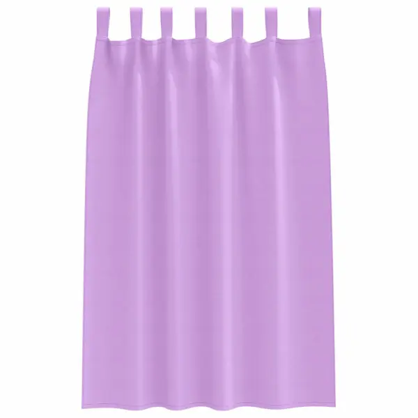 Lillad pimendavad kardinad, 2 tk, polüester, 175 x 140 cm – 4