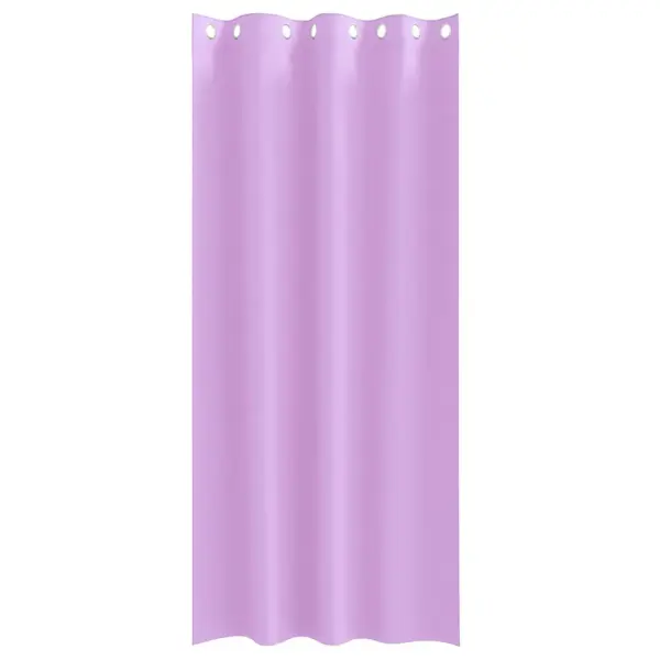 Pimendavad rõngaskardinad, lilla, 2 tk, polüester, 260 x 140 cm – 4