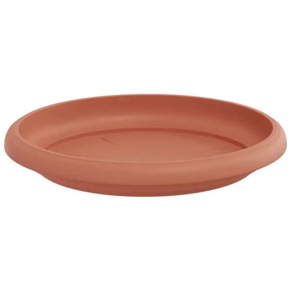 Ringikujuline lilletaldrikute komplekt, kohviroosa, plastmass, 24 tk, Ø 14 x 2 cm – 5