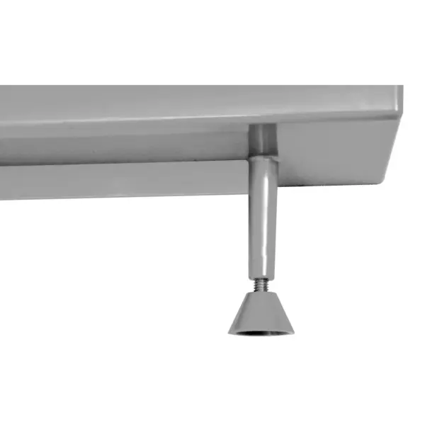 Lineaarne põrandadrenaaž dušile, valge metall, 88 x 8,8 x 8,5 cm – 4