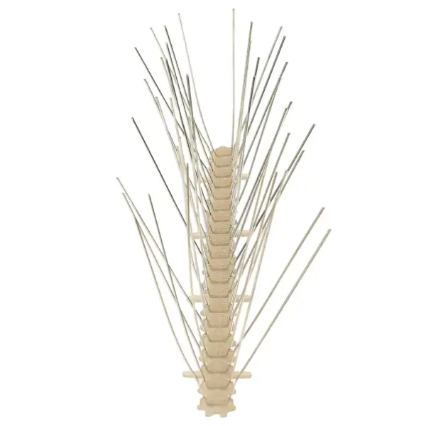 Linnupiikide komplekt 4 reaga, 20 tk, 10 m, plast ja roostevaba teras – 3